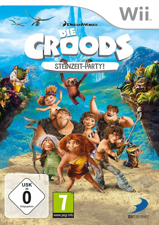 DreamWorks The Croods - Prehistoric Party! (Europe) (En,Fr,De,Es,It)